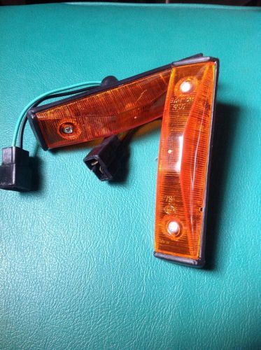 Amber side turn signal marker lights lamps toyota corolla ke70 ke75 te71 te72