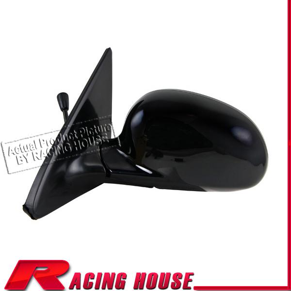 92-95 honda civic coupe hatchback manual remote mirror left hand driver rear new