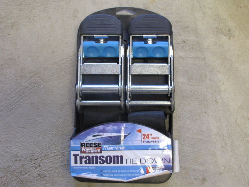 Reese transom tie downs 24 inch 2inches wide