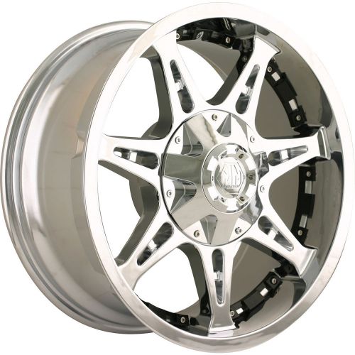 18x9 chrome mayhem missile  5x4.5 &amp; 5x5 -12 rims open country at ii 265/60/18