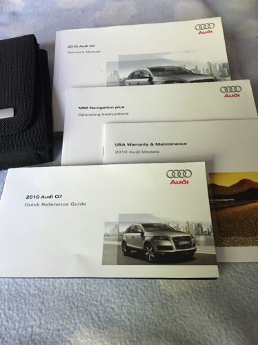 2010 audi q7 owner manual user guide quattro 3.6 premium 3.0 tdi 4.2 prestige