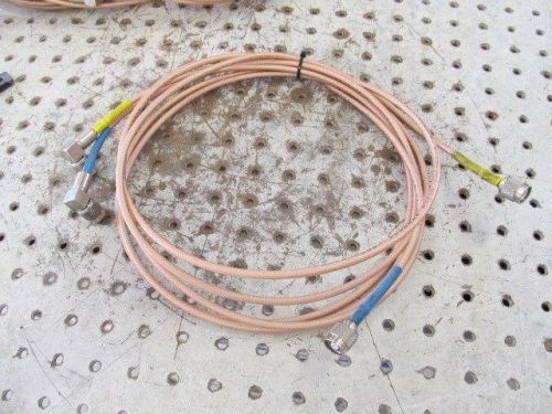 Nascar dual antenna cable set f style screw connector antenex