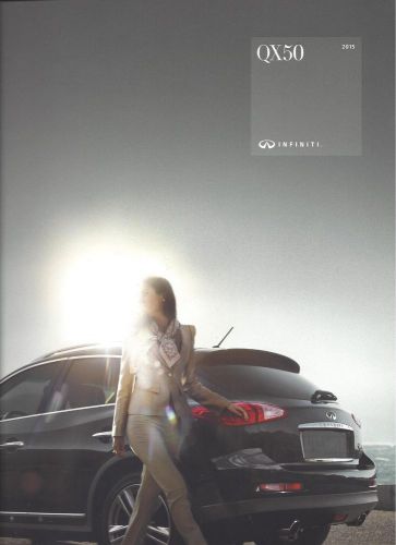 2015 infiniti  qx50 -  qx50/qx50awd/qx50 journey  &amp; journey awd 36 page brochure