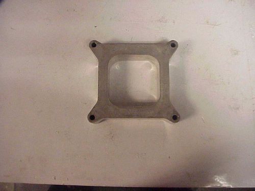 Billet aluminum 1.500&#034; thick holley carburetor spacer mh41