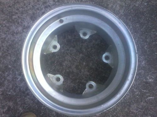 Wide-5 light weight steel 15 x 10 racing wheel 4-1/4 inch backspacing late model