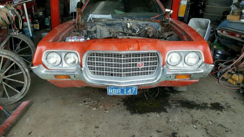 1972 gran torino gt station wagon ranchero fastback 351   grill