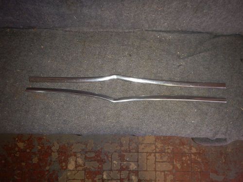 1955 56 57 chevy 4 door 210 sedan rear doors beltline trim (2 pc)