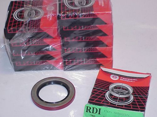 10 new rear oil seals 1.875&#034;x 2.750&#034; x 0.312&#034; federal mogul p/n 472572 nascar