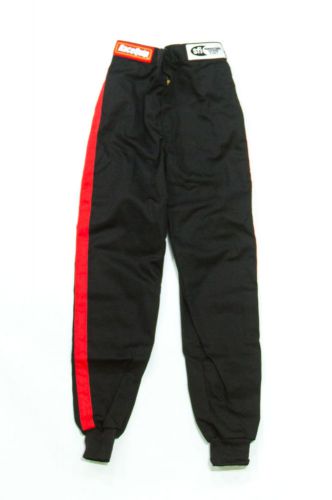 Racequip/safequip 1970095 black pants single