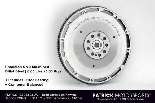 Porsche flywheel - 911 carrera 3.2l dme 240mm 9 bolt crank - g50