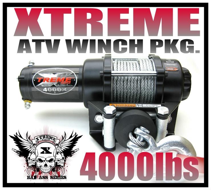 4000lb atv winch honda 2014 rancher 420 4x4 fm1e/fe1e/fm2e/fa1e/fa2e