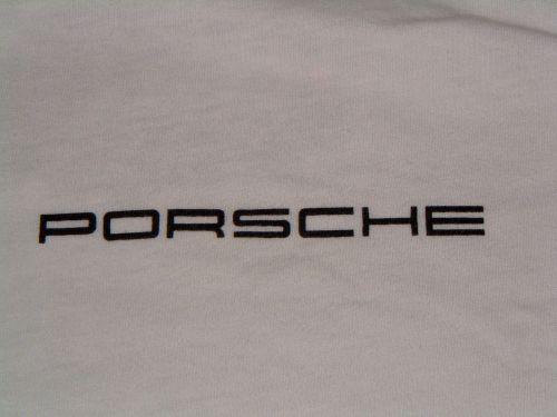 Porsche north america, porsche racing le mans event white t-shirt. usa m, euro l