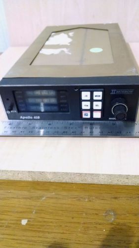 Iimorrow loran receiver model 618 with quick-refer guide