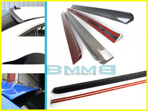 Painted for nissan versa tiida 4d sedan 09 rear roof window spoiler rear