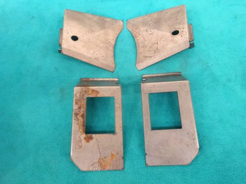 1970-74 challenger, cuda. front &amp; rear torque boxes. set of 4, auto, safe-t-cap