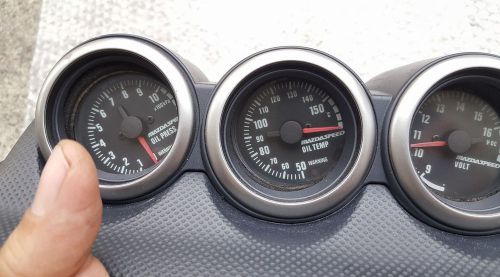 Mazda speed triple gauge genuine part rx7 mx5 mazda2 rx8