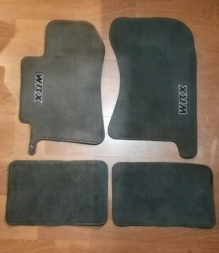 02-07 subaru impreza wrx floor mats