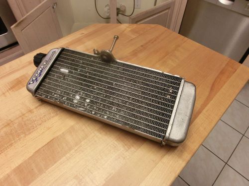 Rotax aluminum radiator w/mount