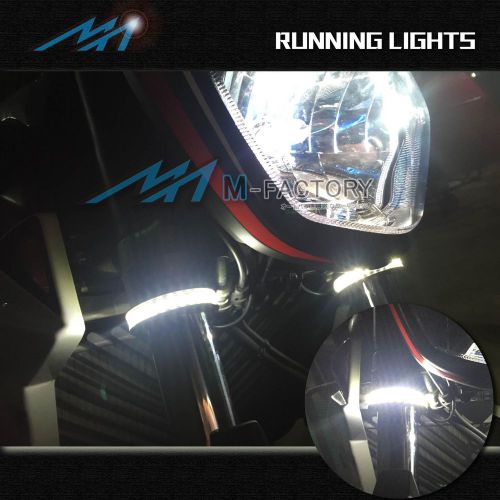 Front fork super led running light bar fit husqvarna smr630 03-04