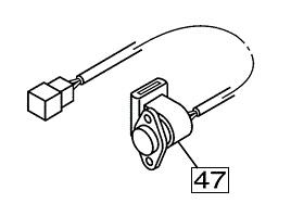 Used yamaha road star thermo switch assembly heat sensor xv1600 xv1700 