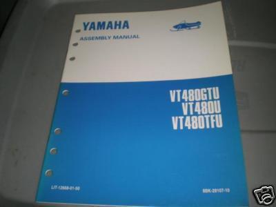 Yamaha setup assembly guide manual vt480 gtu tfu