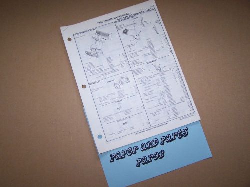 1971 1972 1973 1974 1975 gmc van factory oem part number guide list