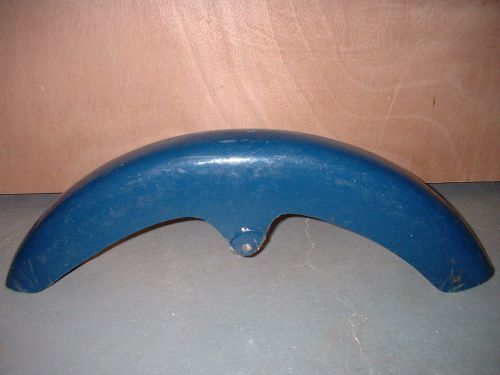 Honda c110 ca110 front fender new otn brand - blue