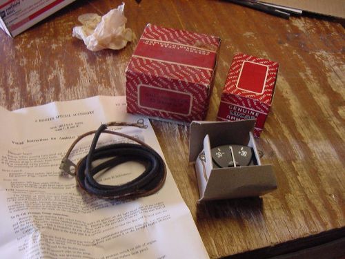 Nos lucas ammeter amp gauge kit hillman minx series i ii iii 1 2 3 inc wires