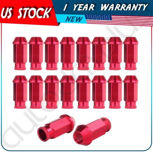 New red  racing wheel lug nuts m12x1.5 20pc for honda civic cr-v accord