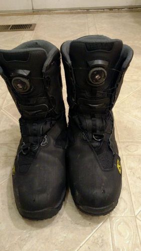 Klim adrenaline gtx boa snowmobile boots size 13