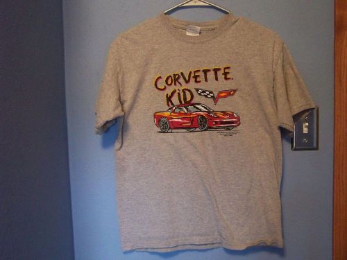 Corvette kid c6 boy’s large t-shirt