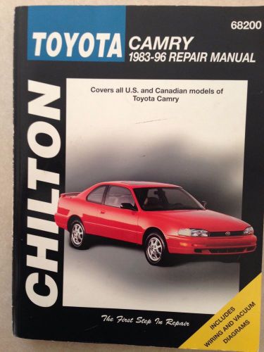 1983-1996 toyota camry repair manual