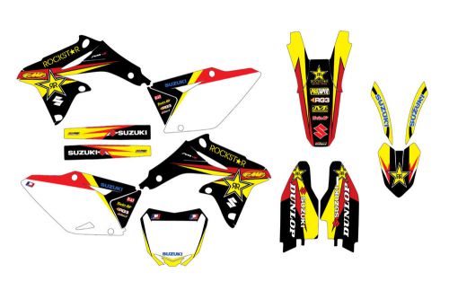 Suzuki rmz450 08-16 graphic kit stickers 2008 to 2016 decal graphic kit pegatina