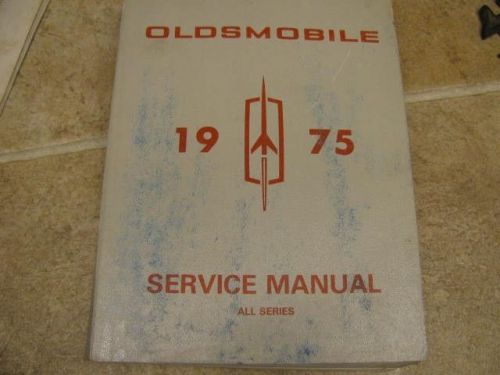 1975 oldsmobile chassis service manual all models 75 cutlass 88 98