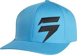 Shift barbolt men&#039;s flexfit hat electric blue/black