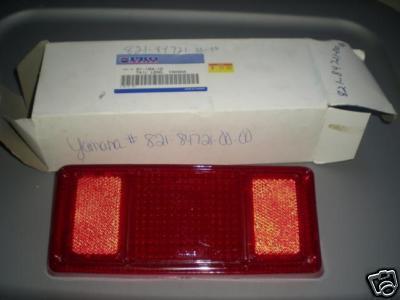 Nos yamaha tail light lens gp396 821-84721-00