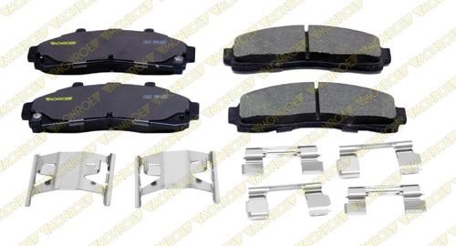 Monroe cx652 brake pad or shoe, front-monroe ceramics brake pad