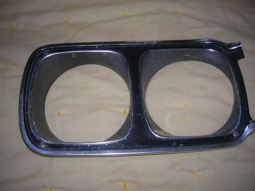 Mopar 1969 road runner right side headlight bezel used original