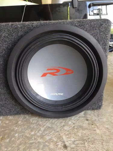 Alpine type r 12&#039; sub-woofer