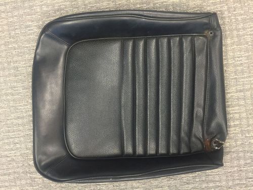 1967 original survivor corvette seat cover black.this is the bottom seat cover.