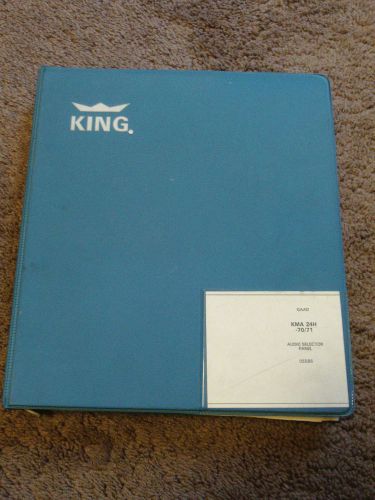 King bendix kma 24h 70 71 audio control panel service repair manual installation