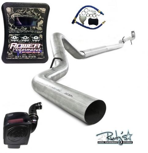 Ppei efi live autocal egr dpf delete 4&#034; exhaust 13-14 gm 6.6l duramax diesel s&amp;b