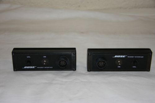 Bose headset interface  model hi-bi