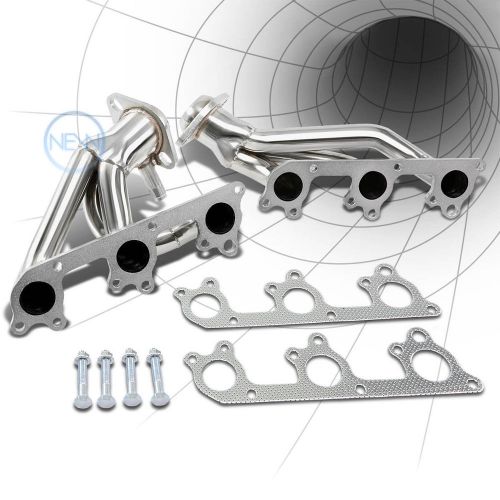 Fit ford mustang 05-10 4.0l v6 stainless steel long tube header manifold exhaust