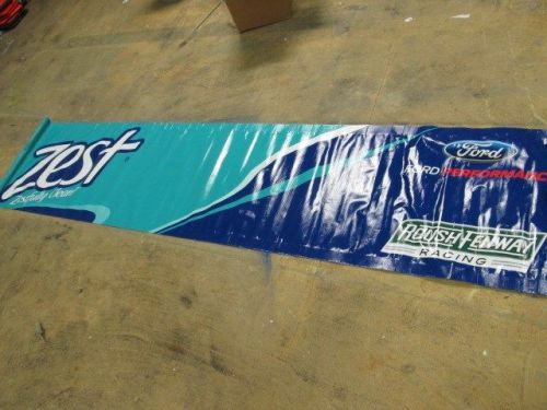 Nascar ricky stenhouse jr pit wall banner zest roush racing