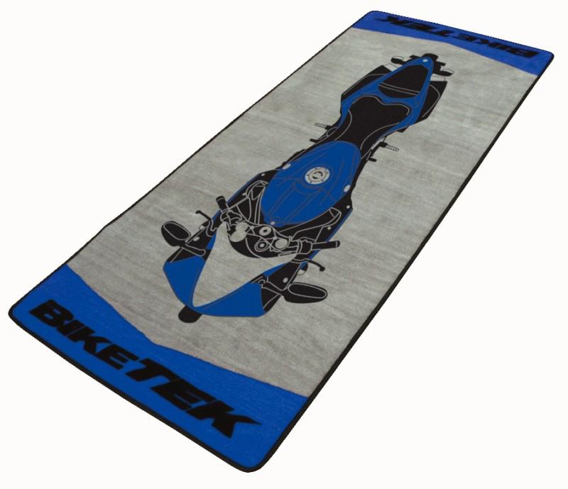 New biketek yamaha service maintenance work bike garage mat