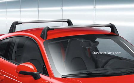 Porsche 911 roof rack with bicycle carrier attachment fits 2012 and newer model