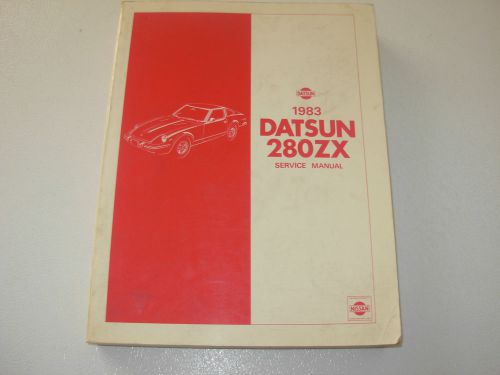 1983 datsun 280zx shop service manual , s130 series