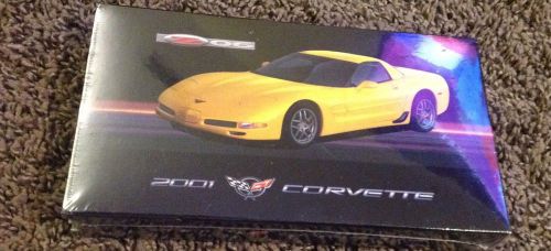 2001 original new corvette z06 video chevy vette vhs - sealed never opened