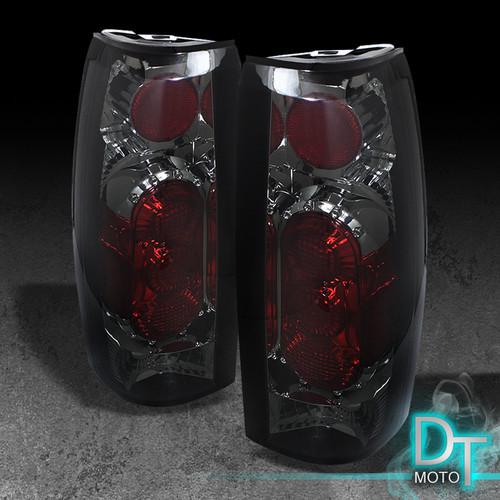 Smoke 88-98 chevy/gmc c/k c10 silverado sierra altezza g2 tail lights smoked